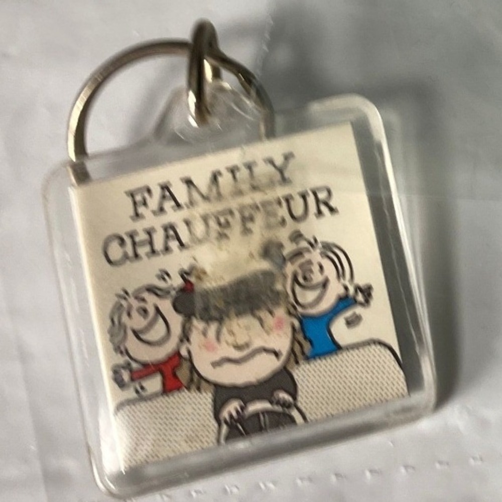 Vintage Family‎ Chauffeur Keychain Cartoon Charms Novelty